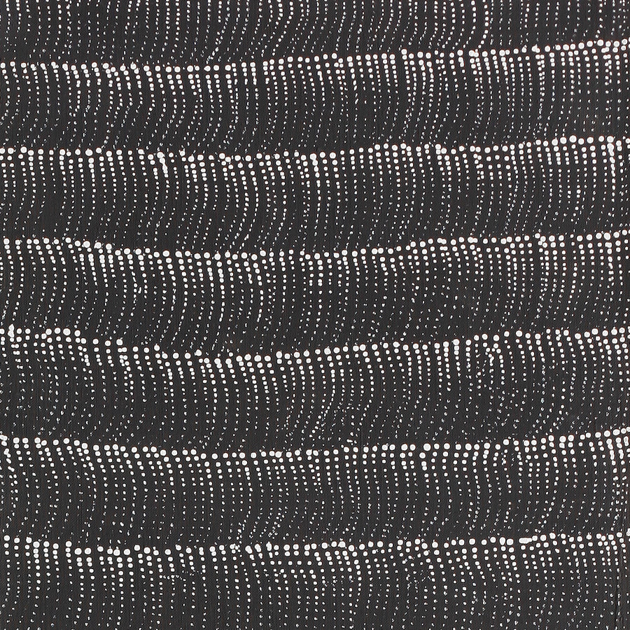 Aboriginal Artwork by Debbie Napaljarri Brown, Wanakiji Jukurrpa (Bush Tomato Dreaming), 122x30cm