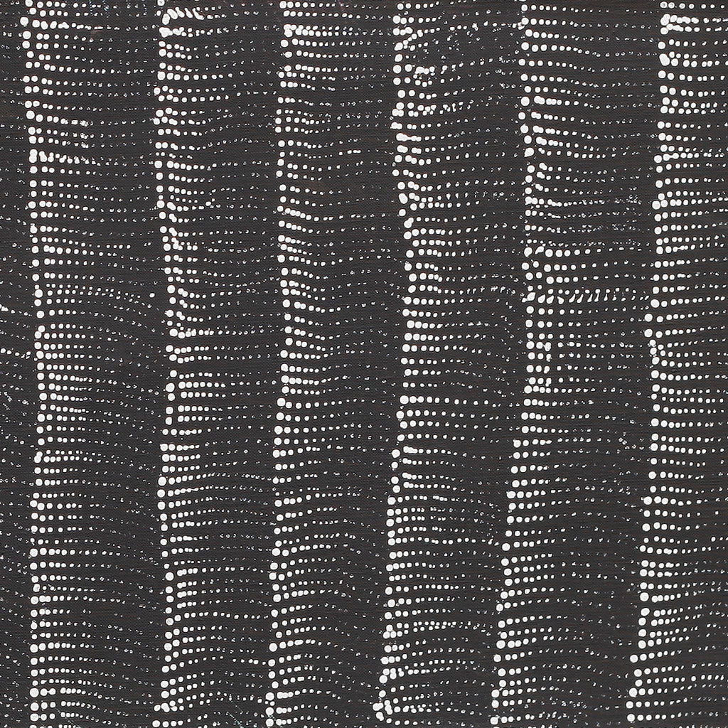Aboriginal Artwork by Debbie Napaljarri Brown, Wanakiji Jukurrpa (Bush Tomato Dreaming), 122x30cm