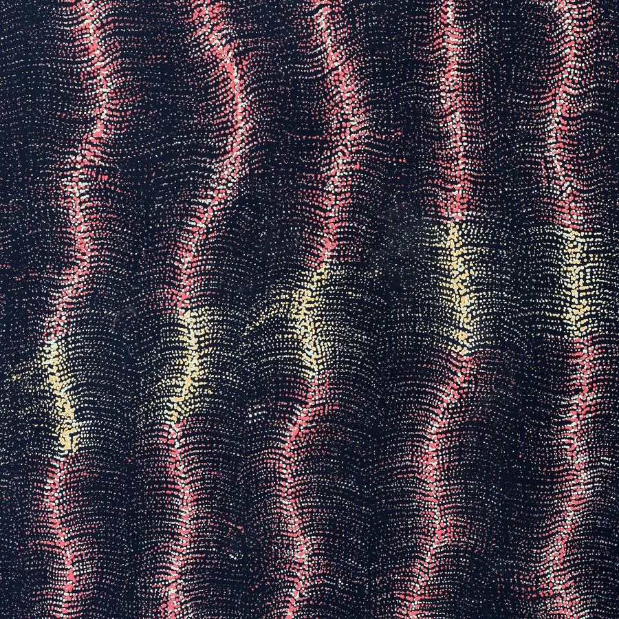 Aboriginal Artwork by Debbie Napaljarri Brown, Wanakiji Jukurrpa (Bush Tomato Dreaming), 122x61cm