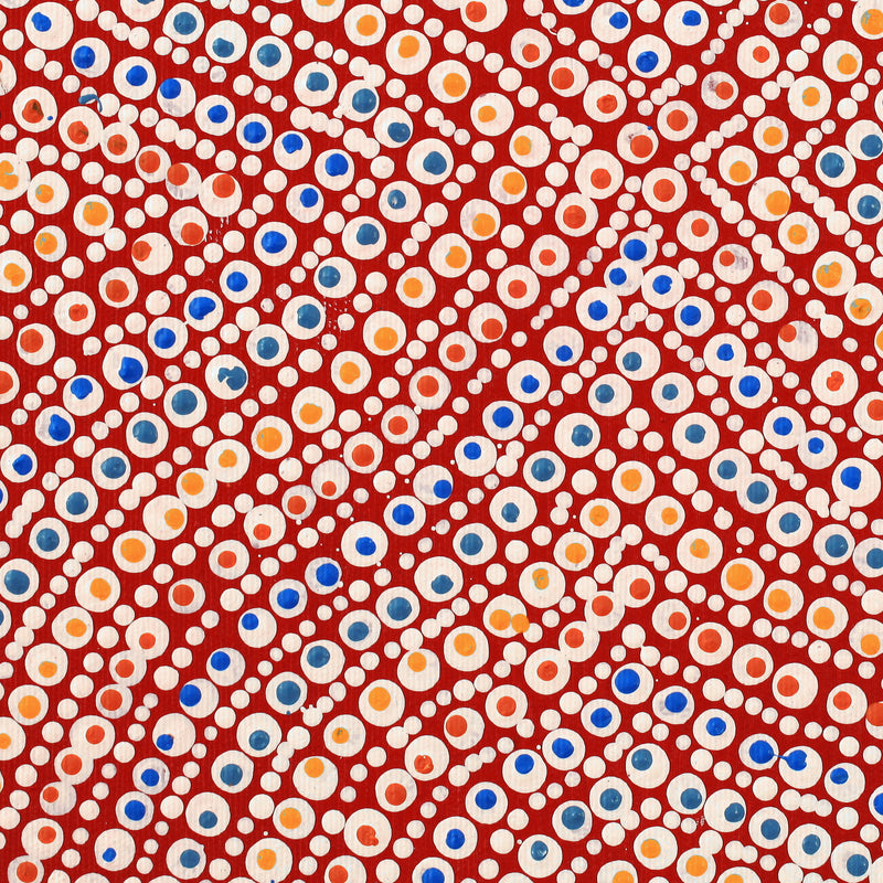 Aboriginal Artwork by Delena Napaljarri Turner, Pikilyi Jukurrpa (Vaughan Springs Dreaming), 30x30cm