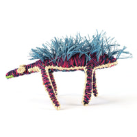 Aboriginal Artwork by Denise Jackson - Echidna Tjanpi Sculpture