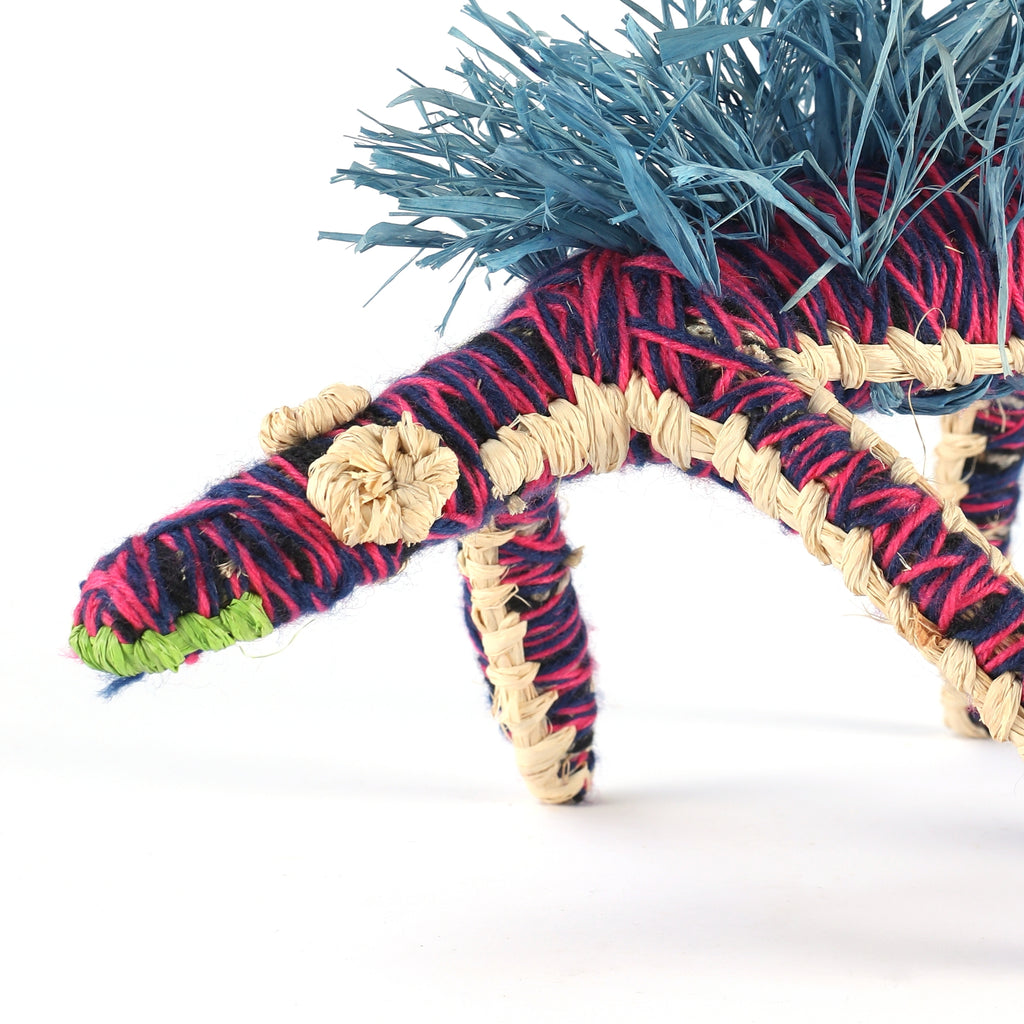 Aboriginal Artwork by Denise Jackson - Echidna Tjanpi Sculpture