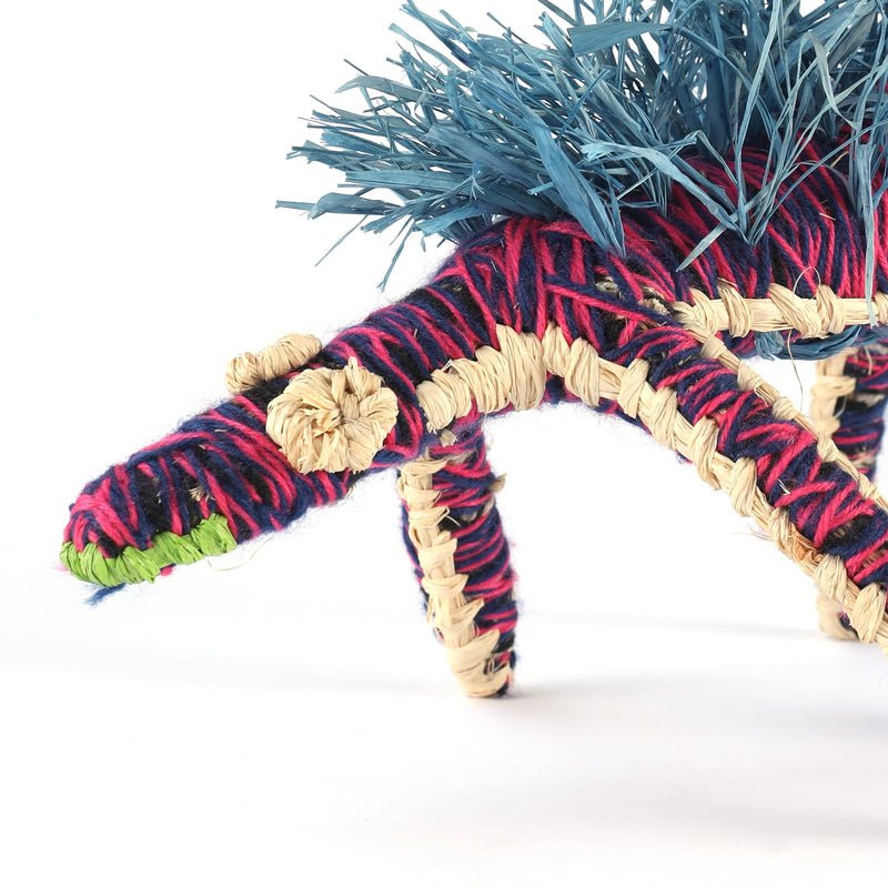 Aboriginal Artwork by Denise Jackson - Echidna Tjanpi Sculpture