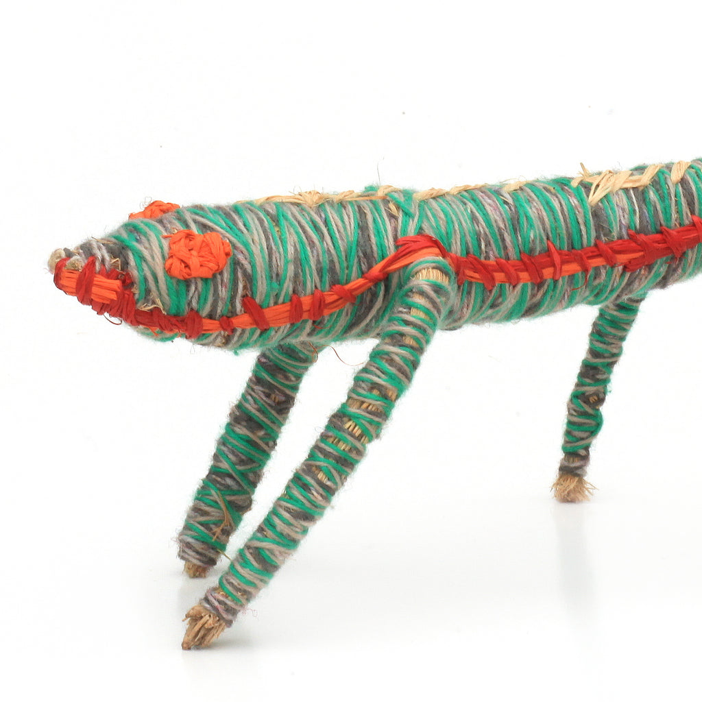 Aboriginal Artwork by Denise Jackson - Goanna Tjanpi Sculpture