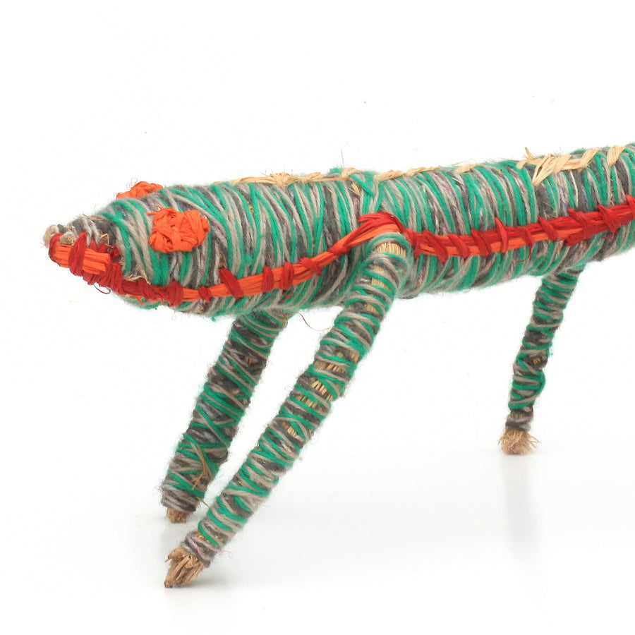 Aboriginal Artwork by Denise Jackson - Goanna Tjanpi Sculpture