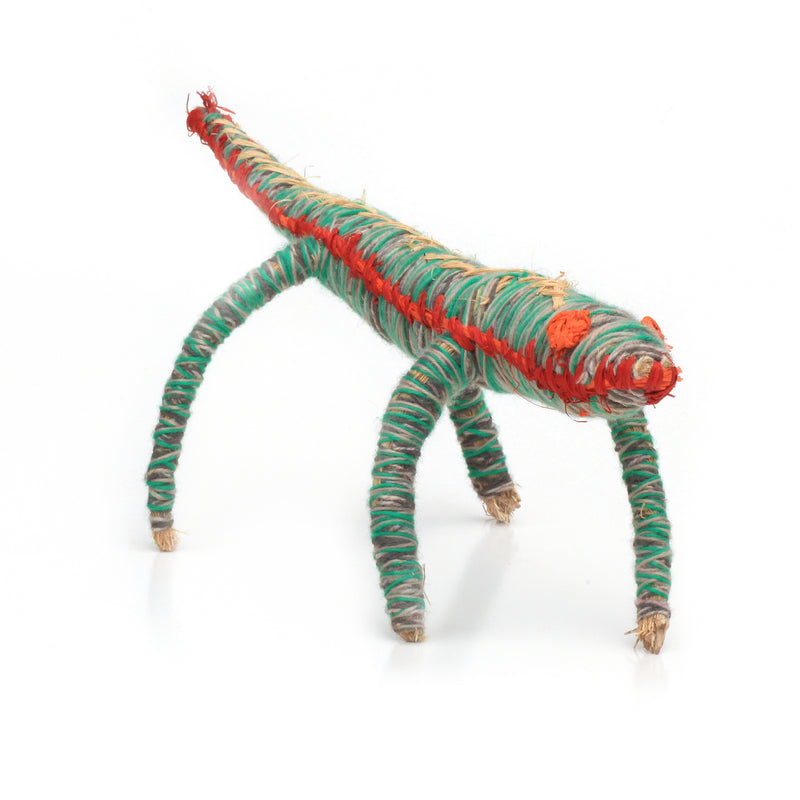 Aboriginal Artwork by Denise Jackson - Goanna Tjanpi Sculpture