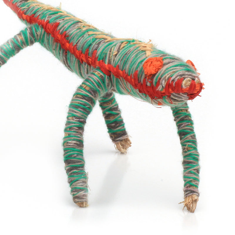 Aboriginal Artwork by Denise Jackson - Goanna Tjanpi Sculpture