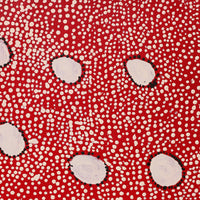 Aboriginal Artwork by Desmond Japangardi Williams, Ngapa Jukurrpa - Pirlinyarnu, 76x46cm