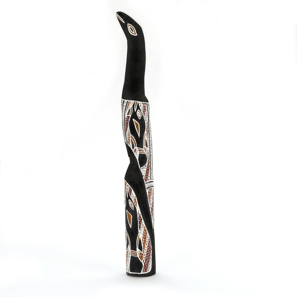 Aboriginal Artwork by Dhambiŋ Yunupiŋu, Wayin (Bird) Sculpture