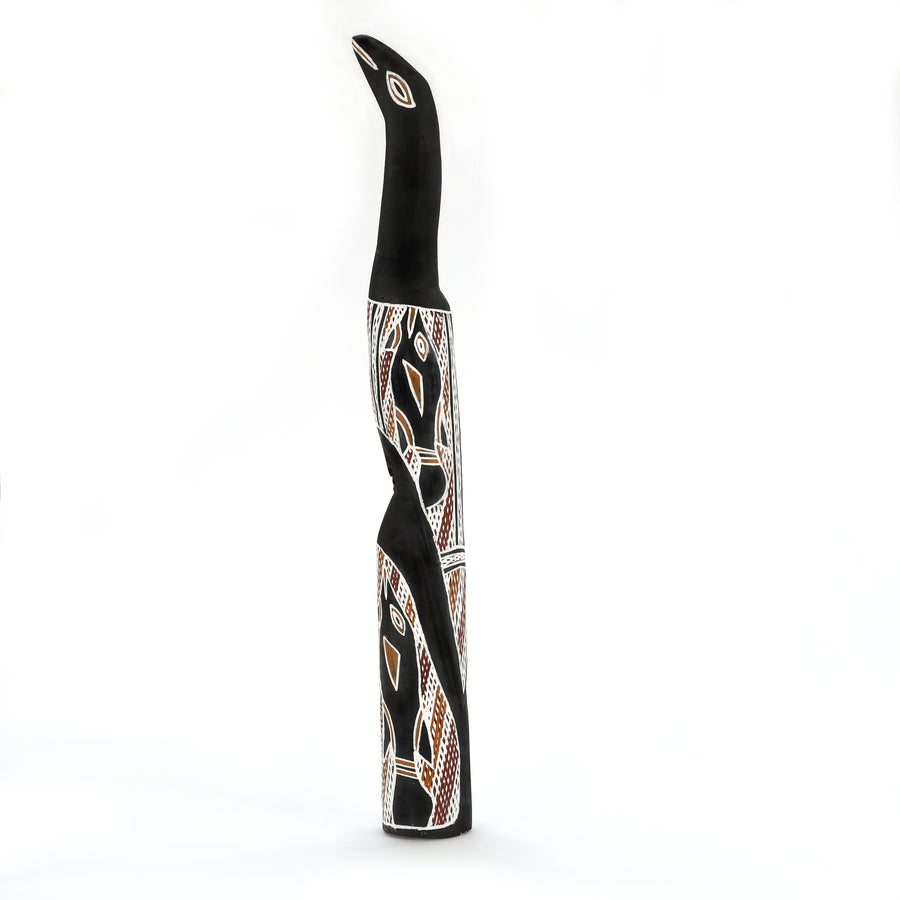 Aboriginal Artwork by Dhambiŋ Yunupiŋu, Wayin (Bird) Sculpture
