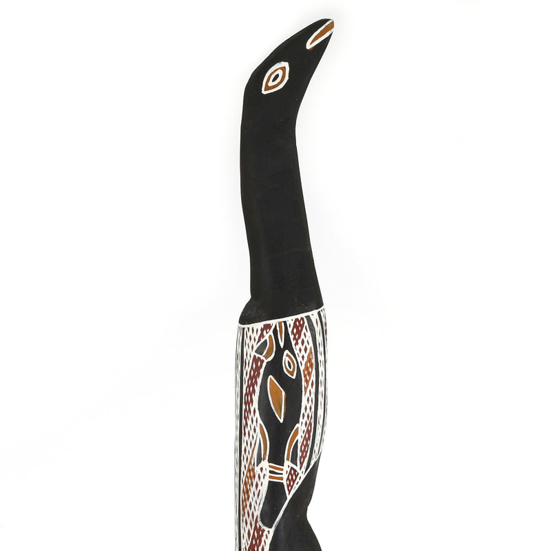 Aboriginal Artwork by Dhambiŋ Yunupiŋu, Wayin (Bird) Sculpture