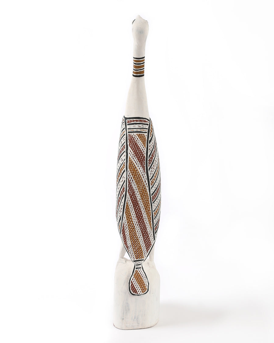 Aboriginal Artwork by Dhuŋgala Munuŋgurr, Wayin (Bird) Sculpture