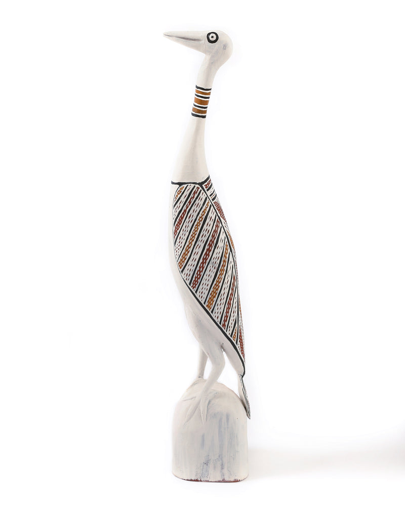 Aboriginal Artwork by Dhuŋgala Munuŋgurr, Wayin (Bird) Sculpture