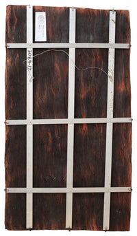 Aboriginal Artwork by Dhukal Wirrpanda, Yalata, 91x52cm Bark