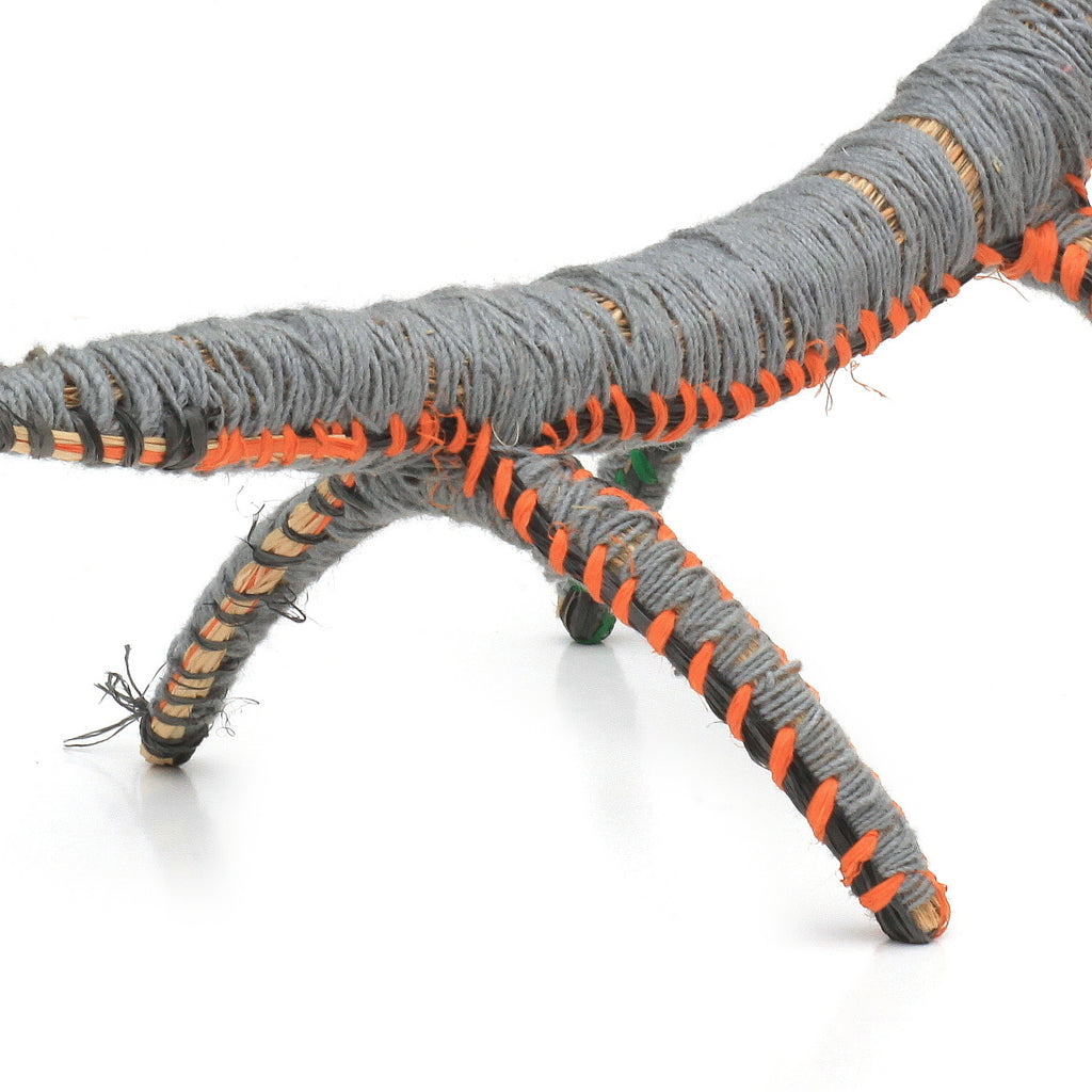 Aboriginal Artwork by Dianne Holland - Goanna Tjanpi Sculpture