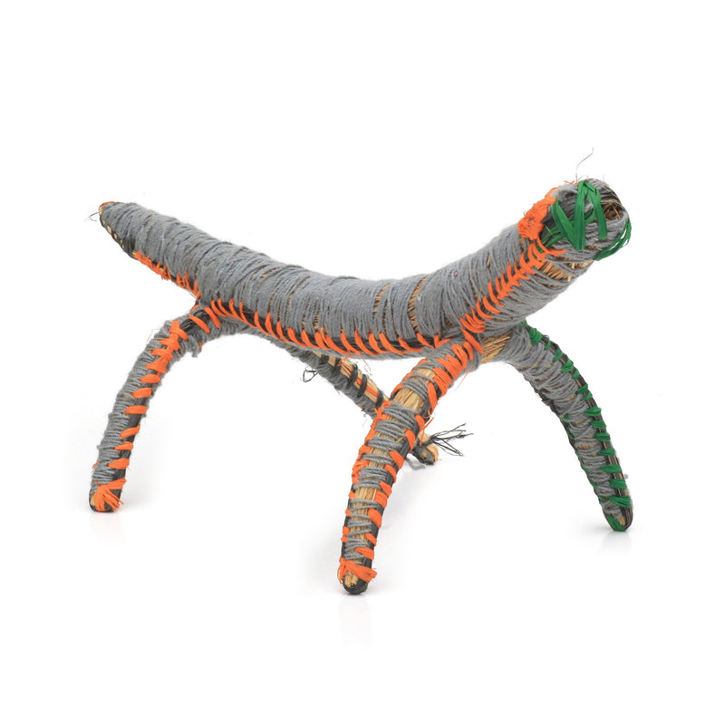 Aboriginal Artwork by Dianne Holland - Goanna Tjanpi Sculpture
