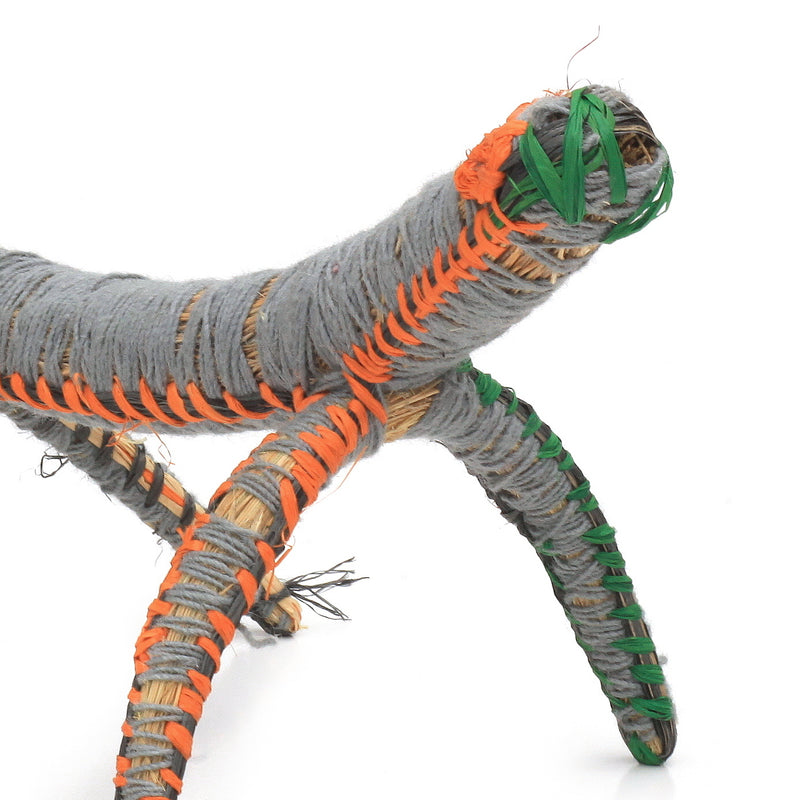 Aboriginal Artwork by Dianne Holland - Goanna Tjanpi Sculpture