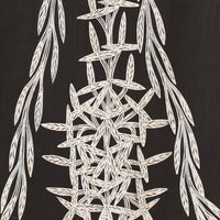 Aboriginal Artwork by Djirrirra Wunuŋmurra Yukuwa, Yukuwa, 81x35cm Bark