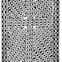 Aboriginal Artwork by Djirrirra Wunuŋmurra Yukuwa, Buyku, 94x28cm Bark