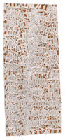 Aboriginal Art by Djirrirra Wunuŋmurra Yukuwa, Yukuwa, 105x45cm Bark - ART ARK®