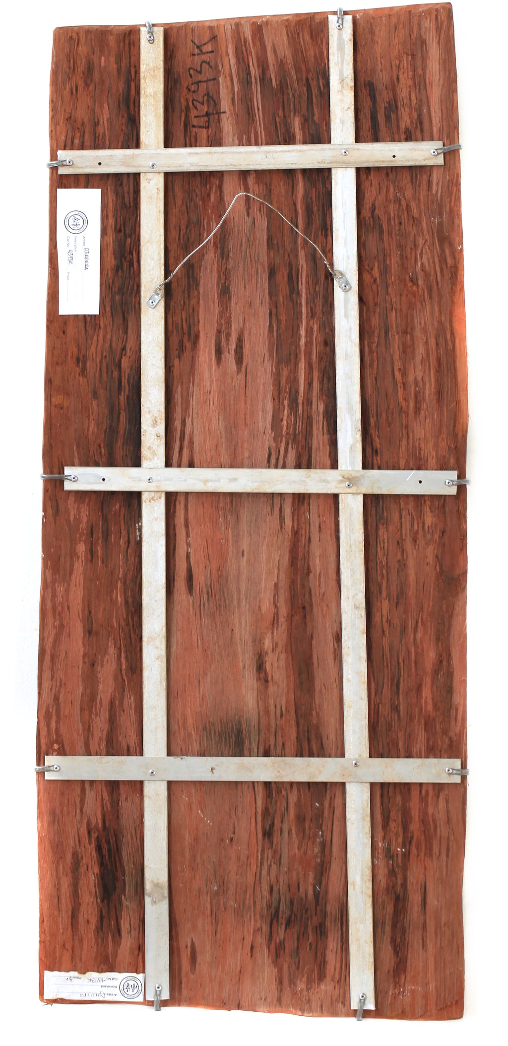 Aboriginal Artwork by Djirrirra Wunuŋmurra Yukuwa, Yukuwa, 105x45cm Bark