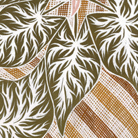 Aboriginal Artwork by Djul’djul Gurruwiwi Susan Wunuŋmurra, Dhatam, 59x41cm Bark