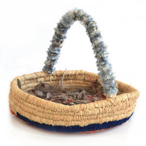 Aboriginal Art by Donna Ferguson, Docker River - Tjanpi Basket - ART ARK®