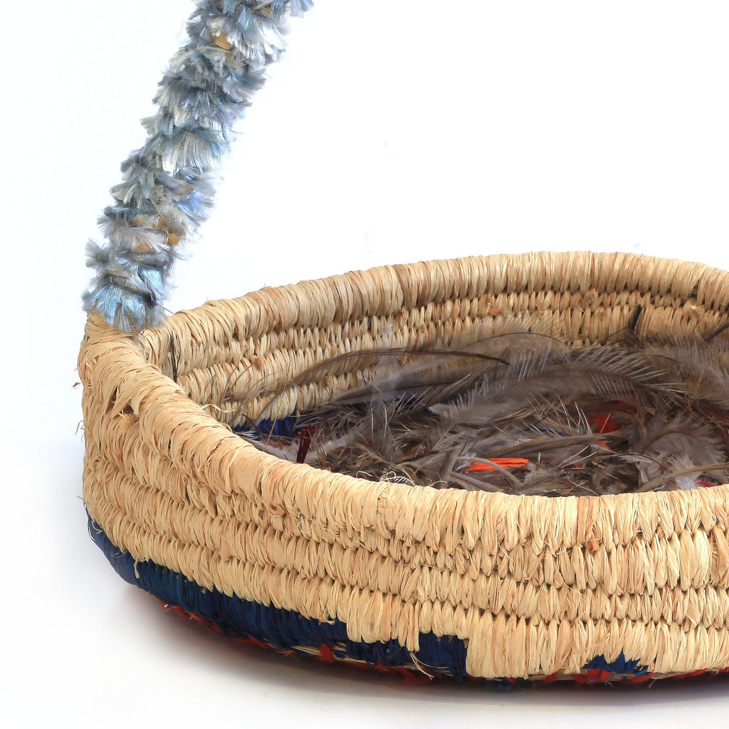 Aboriginal Art by Donna Ferguson, Docker River - Tjanpi Basket - ART ARK®
