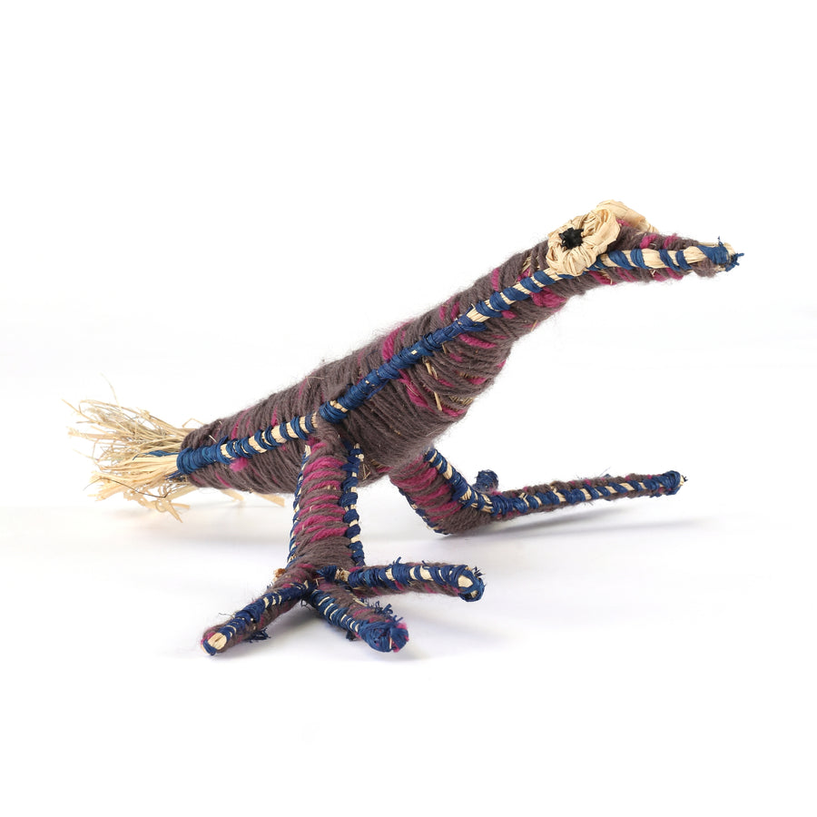 Aboriginal Artwork by Doreen McKenzie Nelson - Bird Tjanpi Sculpture
