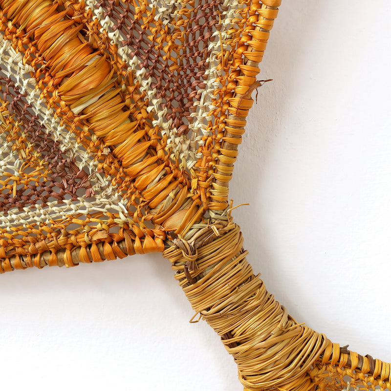 Aboriginal Artwork by Dorothy Bunibuni, Yawkyawk - fish-women spirit, 107x42cm