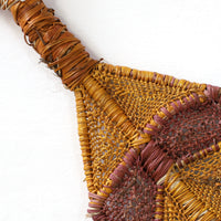 Aboriginal Artwork by Dorothy Bunibuni, Yawkyawk - fish-women spirit, 66x16cm