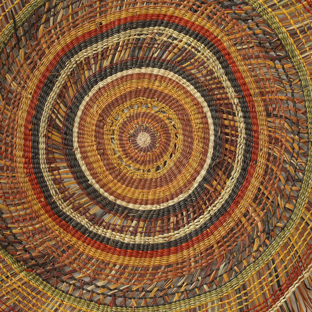 Aboriginal Artwork by Elizabeth Birritjama Ngalandjarri - Woven Mat - ART ARK®