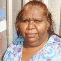 Aboriginal Artwork by Elizabeth Napaljarri Katakarinja, Jajutuma Jukurrpa (Caterpillar Dreaming), 30x30cm