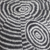 Aboriginal Artwork by Elizabeth Napaljarri Katakarinja, Jajutuma Jukurrpa (Caterpillar Dreaming), 91x91cm