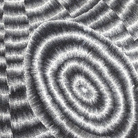 Aboriginal Artwork by Elizabeth Napaljarri Katakarinja, Jajutuma Jukurrpa (Caterpillar Dreaming), 91x91cm