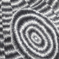 Aboriginal Artwork by Elizabeth Napaljarri Katakarinja, Jajutuma Jukurrpa (Caterpillar Dreaming), 91x91cm