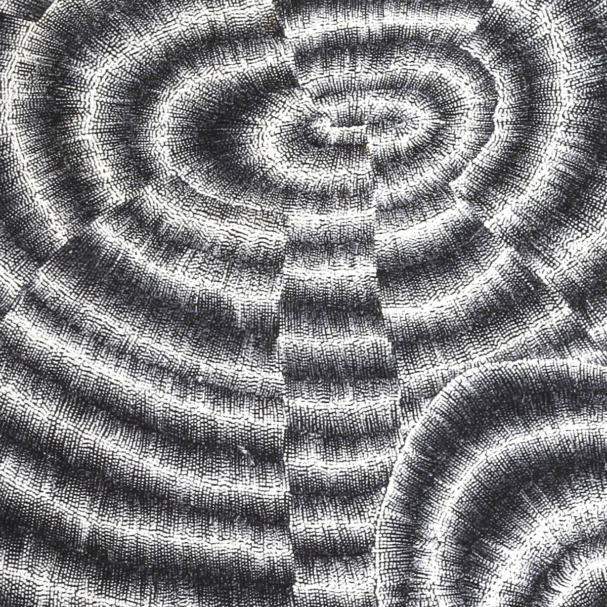 Aboriginal Artwork by Elizabeth Napaljarri Katakarinja, Jajutuma Jukurrpa (Caterpillar Dreaming), 91x91cm