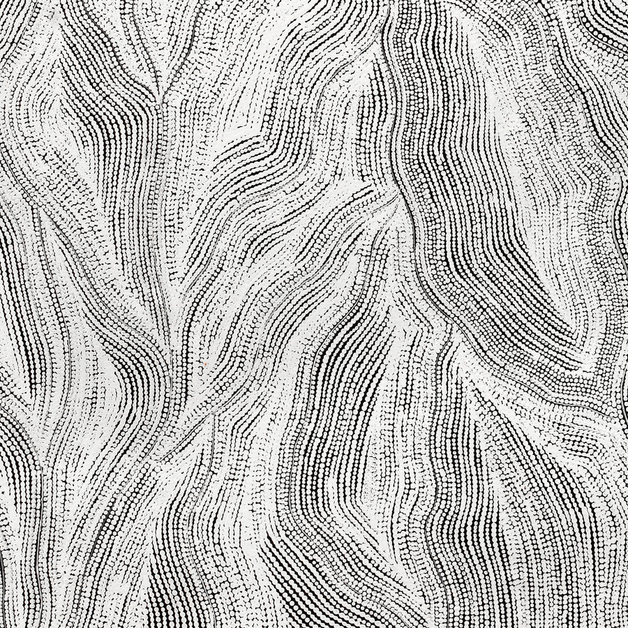 Aboriginal Artwork by Elsie Napanangka Granites, Mina Mina Jukurrpa, 122x91cm