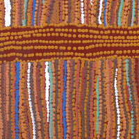Aboriginal Artwork by Emma Nangari Roepke, Lappi Lappi Jukurrpa (Dreaming), 30x30cm
