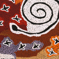 Aboriginal Artwork by Emma Nangari Roepke, 46x46cm
