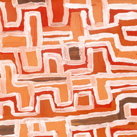 Aboriginal Artwork by Emma Nangari Roepke, 76x46cm