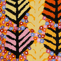 Aboriginal Artwork by Ena Fly, Honey Grevillea - Kalinkalinpa, 50x50cm