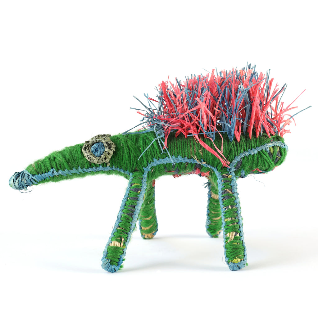 Aboriginal Artwork by Erica Richards - Echidna Tjanpi Sculpture