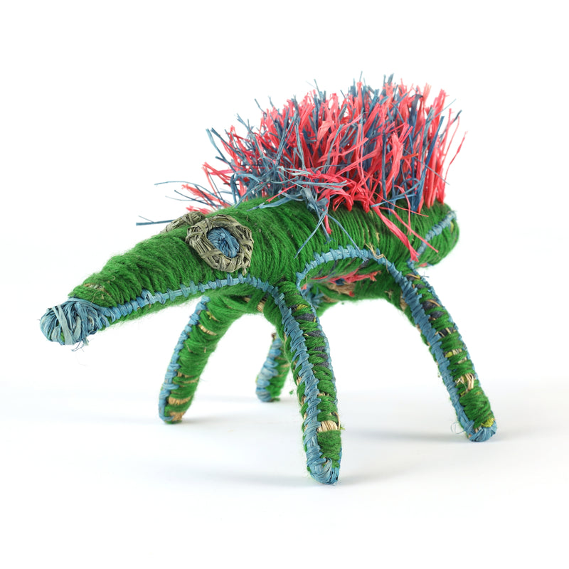 Aboriginal Artwork by Erica Richards - Echidna Tjanpi Sculpture