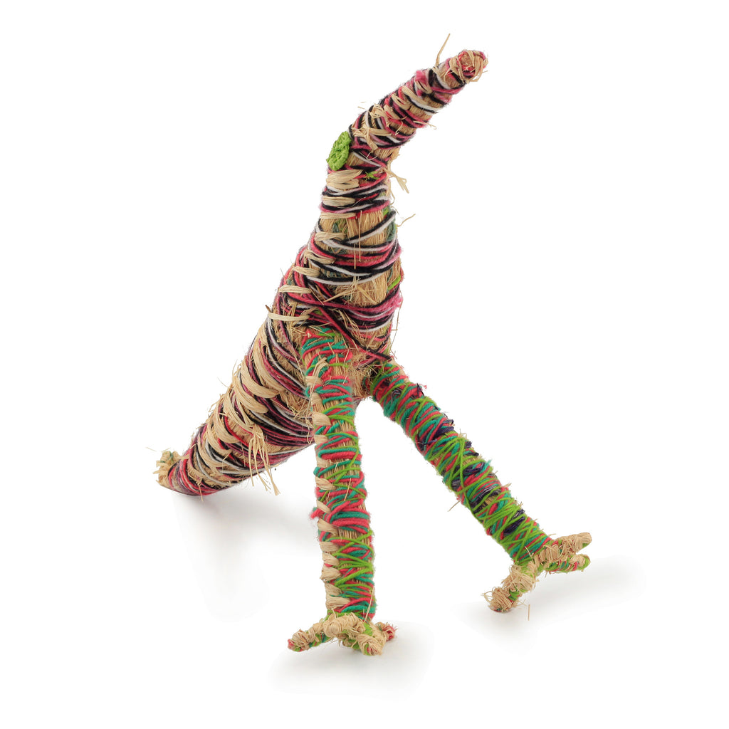 Aboriginal Artwork by Erica Shorty - Tjulpu (Bird) Tjanpi Sculpture