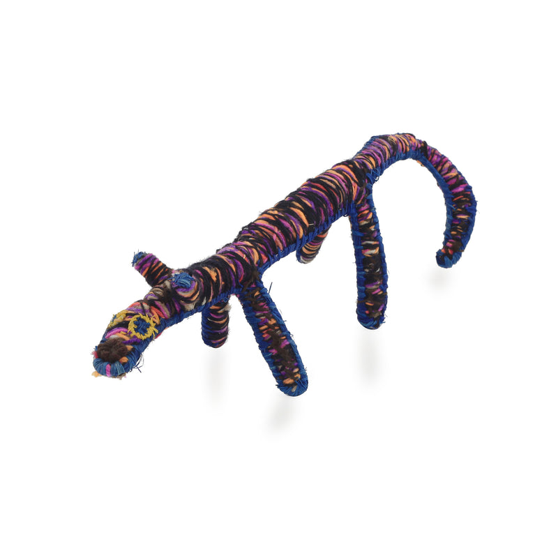 Aboriginal Artwork by Erica Shorty - Papa (Dog) Tjanpi Sculpture