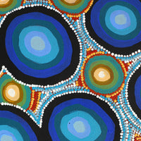Aboriginal Artwork by Estelle Connelly, Walka Wiru Ngura Wiru, 152x61cm