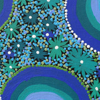 Aboriginal Artwork by Estelle Connelly, Walka Wiru Ngura Wiru, 91x76cm
