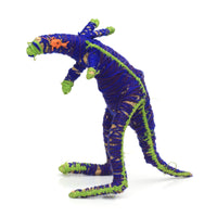 Aboriginal Artwork by Evelyn Curley - Kangaroo Tjanpi Sculpture