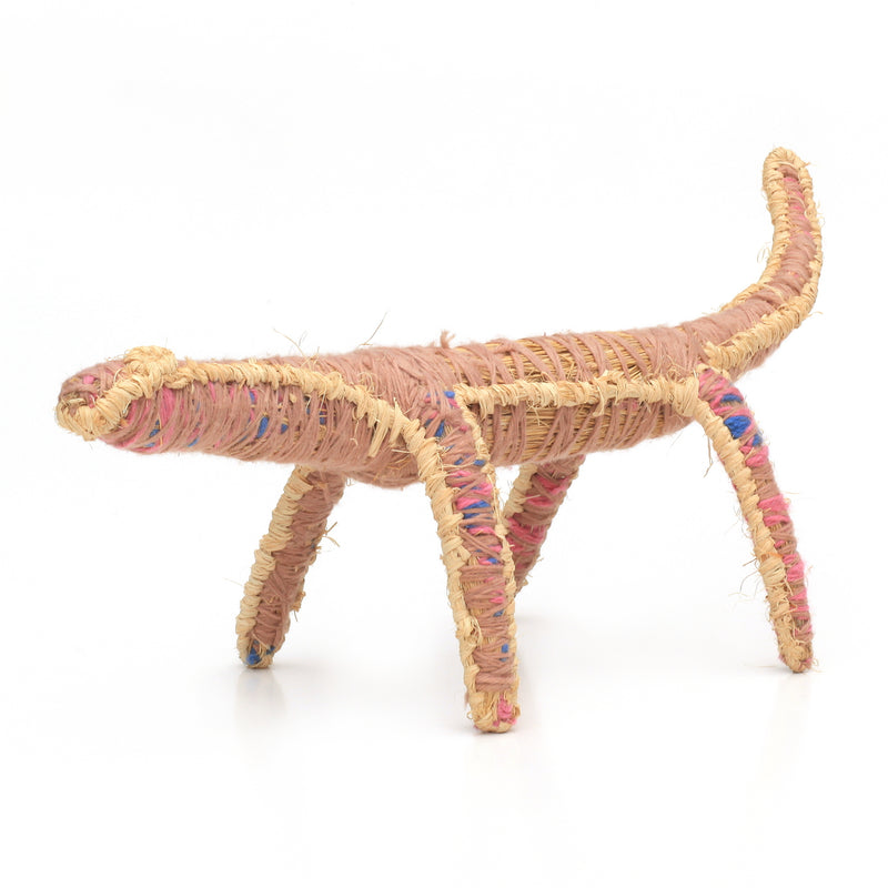 Aboriginal Artwork by Faith Butler - Goanna Tjanpi Sculpture